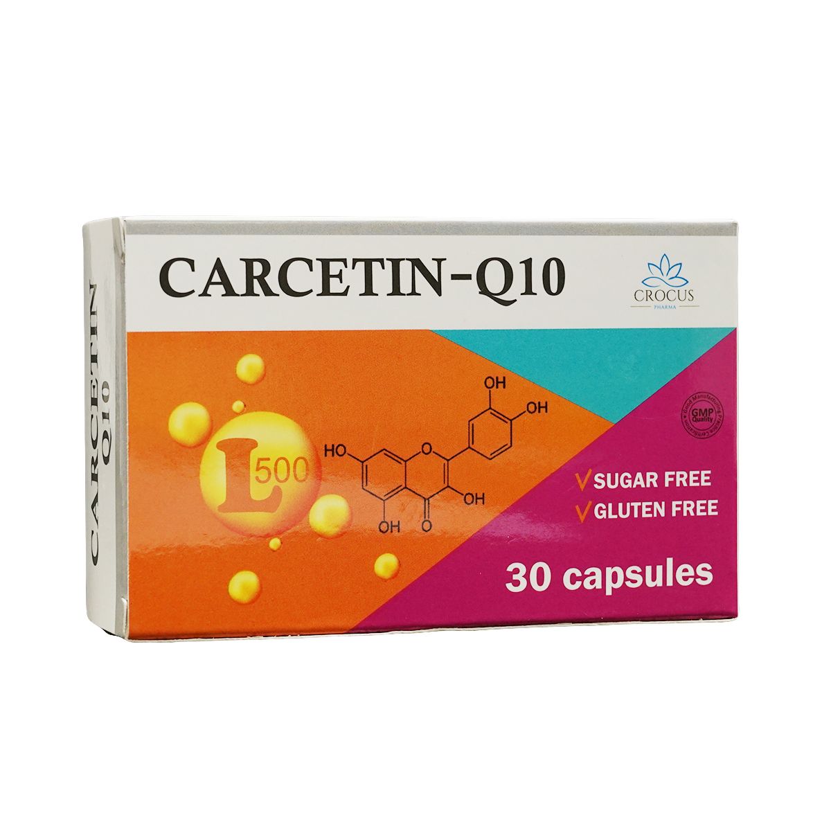 კარცეტინი-Q10 - Carcetin-Q10 30 კაფსულა