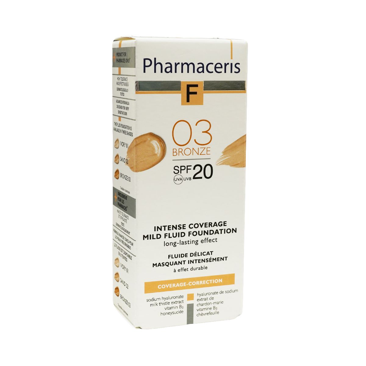 სახის კრემი ფლუიდი F03 3219 ფარმაცერისი - Pharmaceris