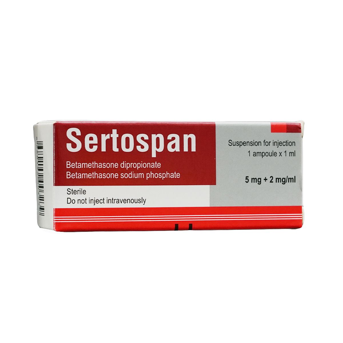 სერტოსპანი - Sertospan 5მგ+2მგ/მლ 1 ამპულა