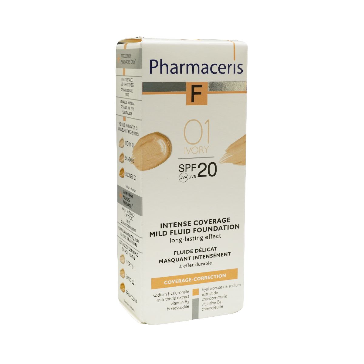 სახის კრემი ფლუიდი F01 3011 ფარმაცერისი - Pharmaceris