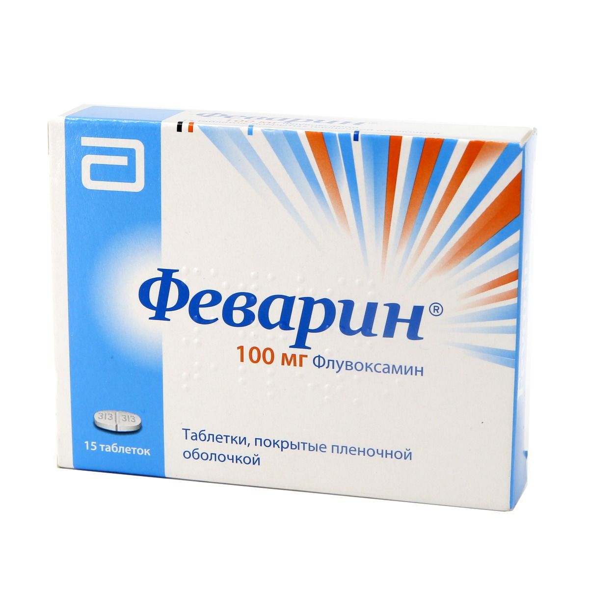 ფევარინი - Fevarin 100მგ 15 ტაბლეტი