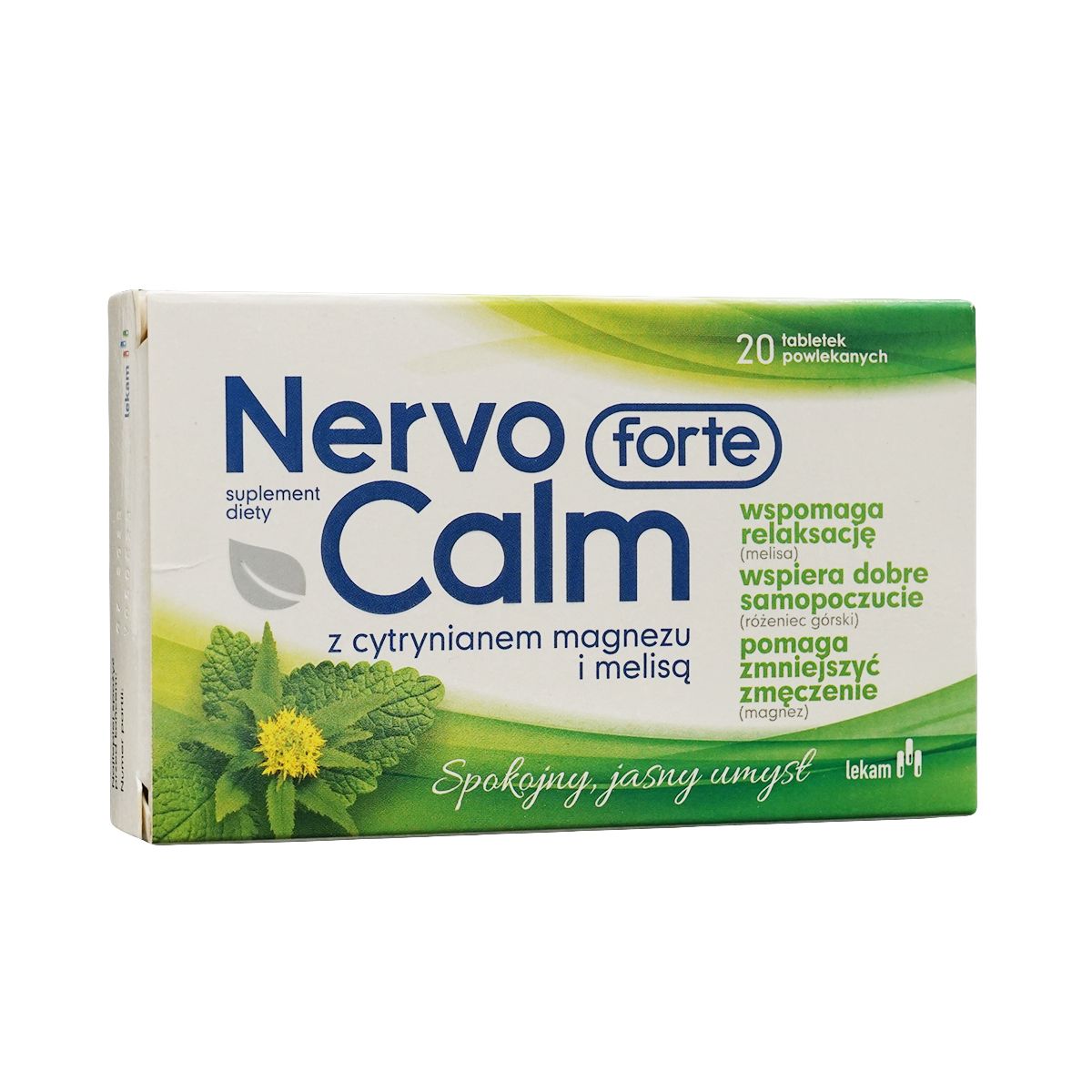 ნერვოკალმი ფორტე - Nervo Calm 20 ტაბლეტი