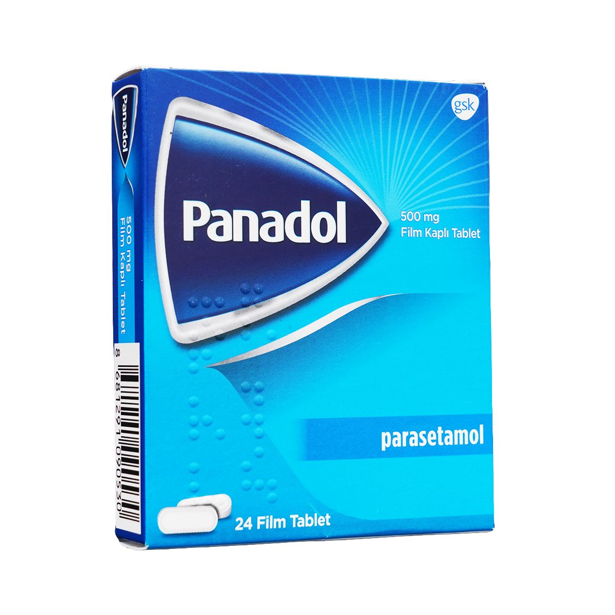 პანადოლი - Panadol 500მგ 24 ტაბლეტი