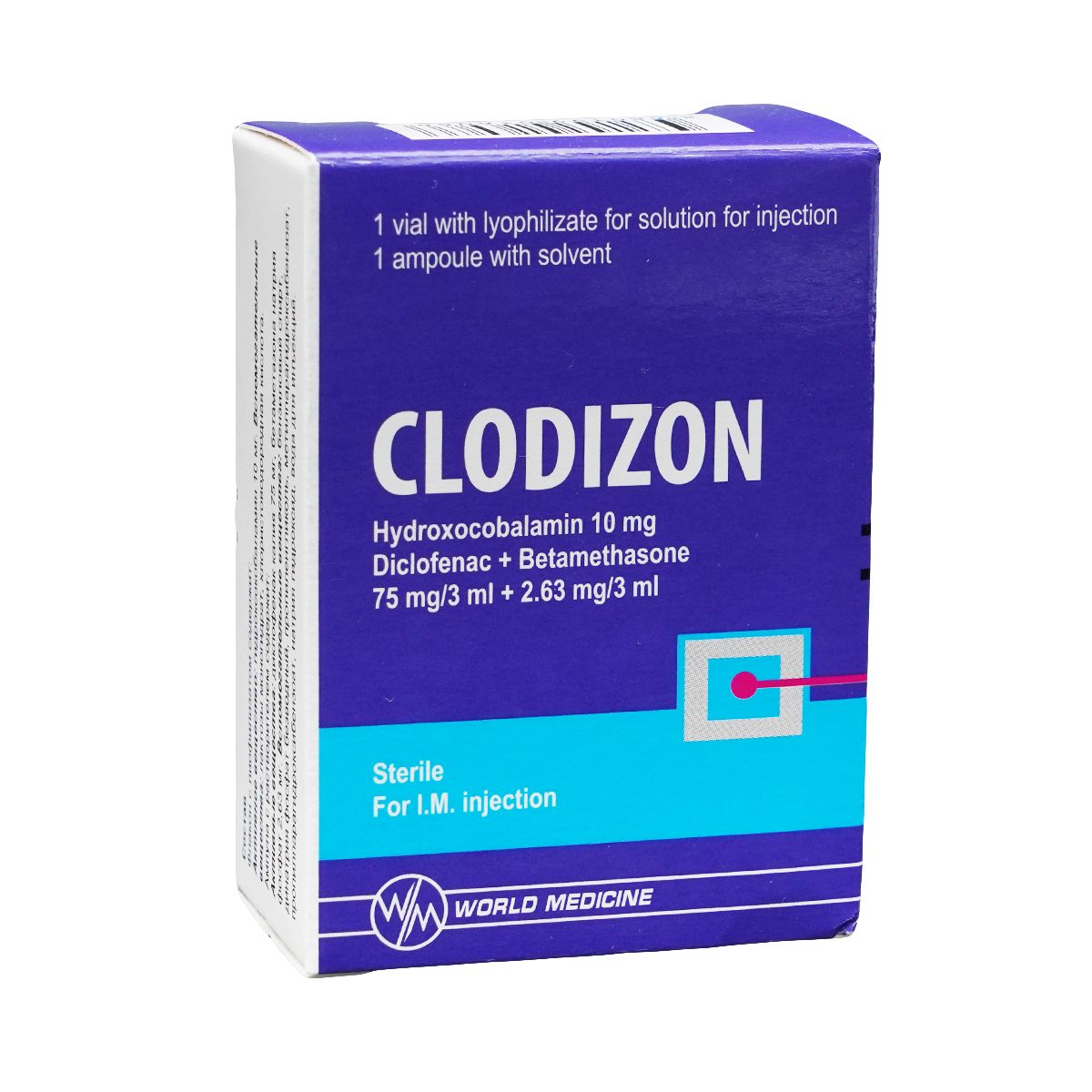 კლოდიზონი - Clodizon 10მგ ფლაკონი და 3მლ ამპულა
