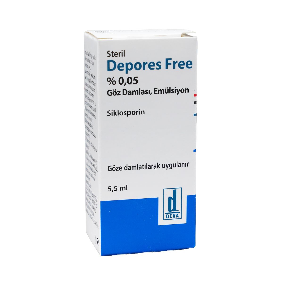 დეპორეს - Depores ფრი თვალის წვეთები 0.05% 5.5მლ