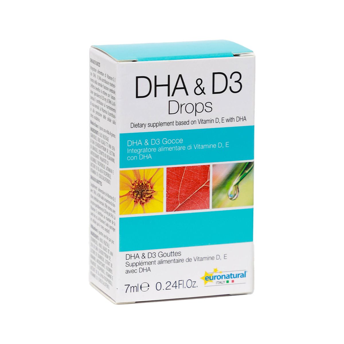 DHA და D3 წვეთები 7მლ