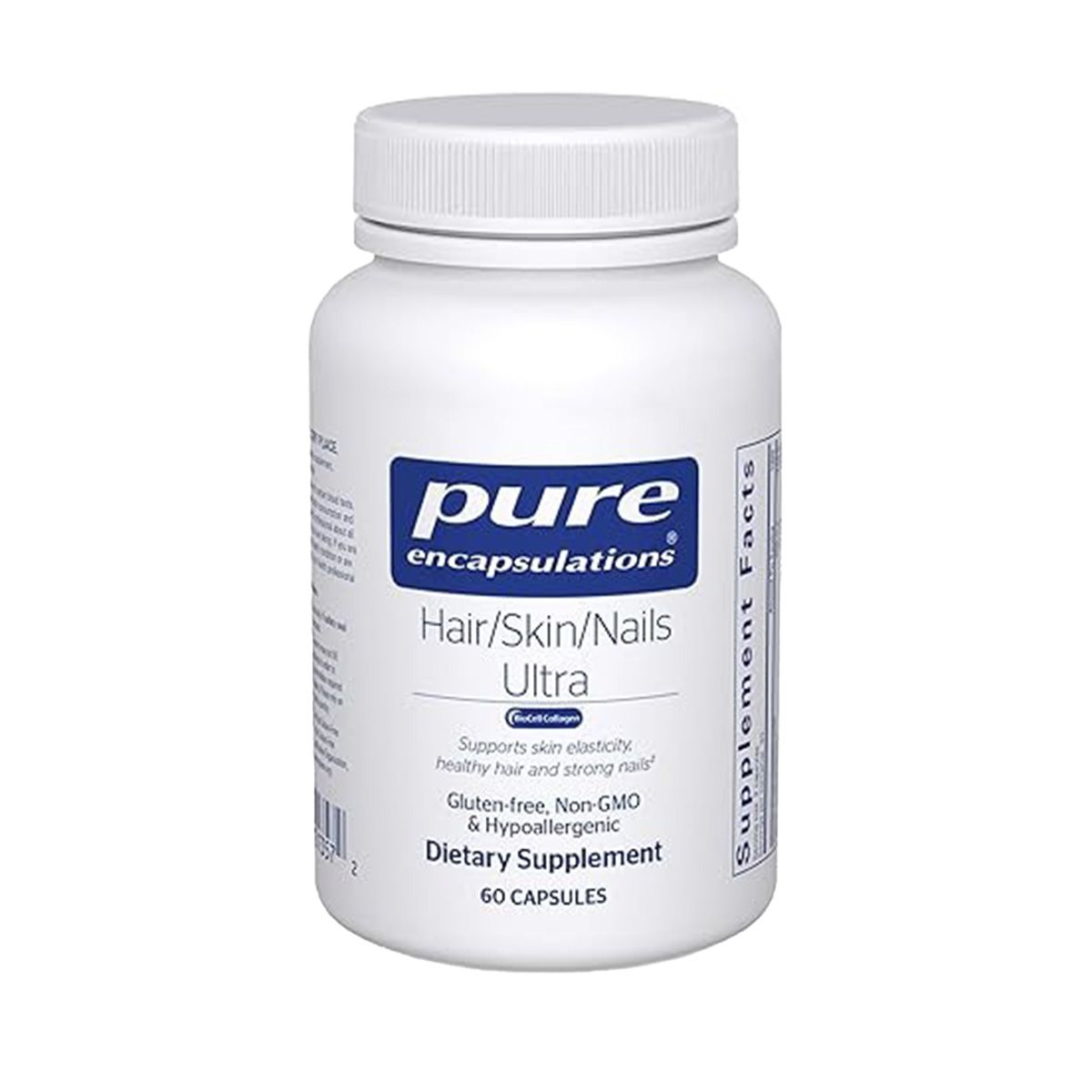თმა კანი ფრჩხილი ულტრა 60 კაფსულა ფიური - Pure