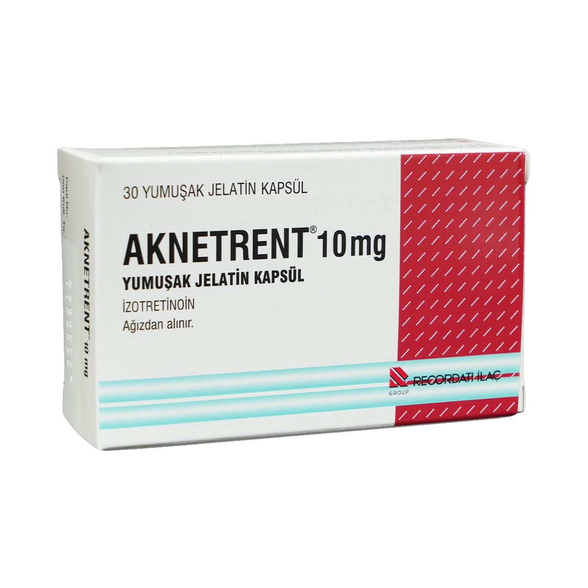 აკნეტრენტი - Aknetrent 10მგ 30 კაფსულა