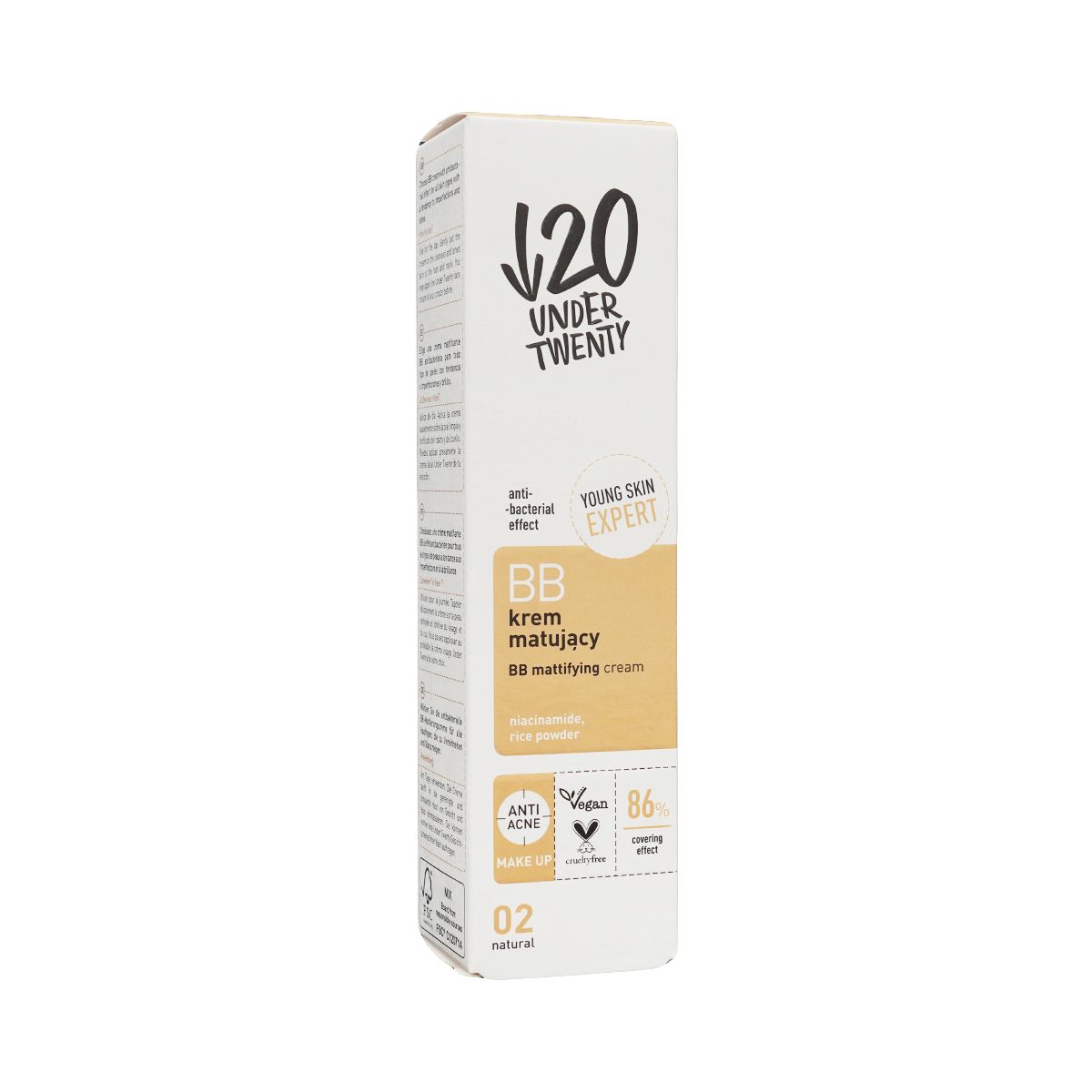 სახის BB კრემი 02 Natural 1096 ლირენე - Lirene