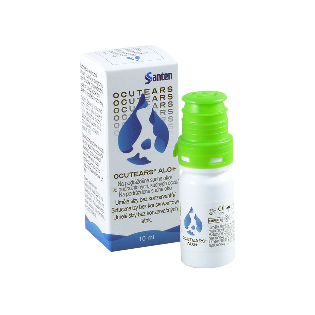 ოკუთეარსი ალო+ - Ocutears Alo+ PFMD 0.2% 10მლ