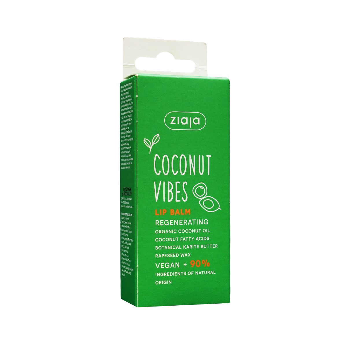 ტუჩის ბალმი COCONUT 10 მლ 3090 ზიაია - Ziaja