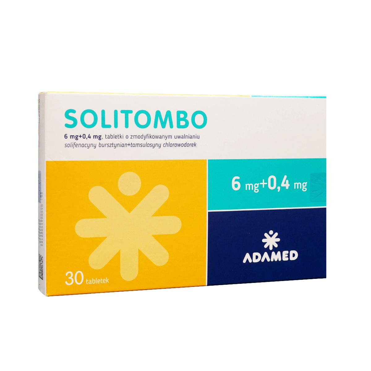 სოლიტომბო - Solitombo 6მგ/0.4მგ 30 ტაბლეტი