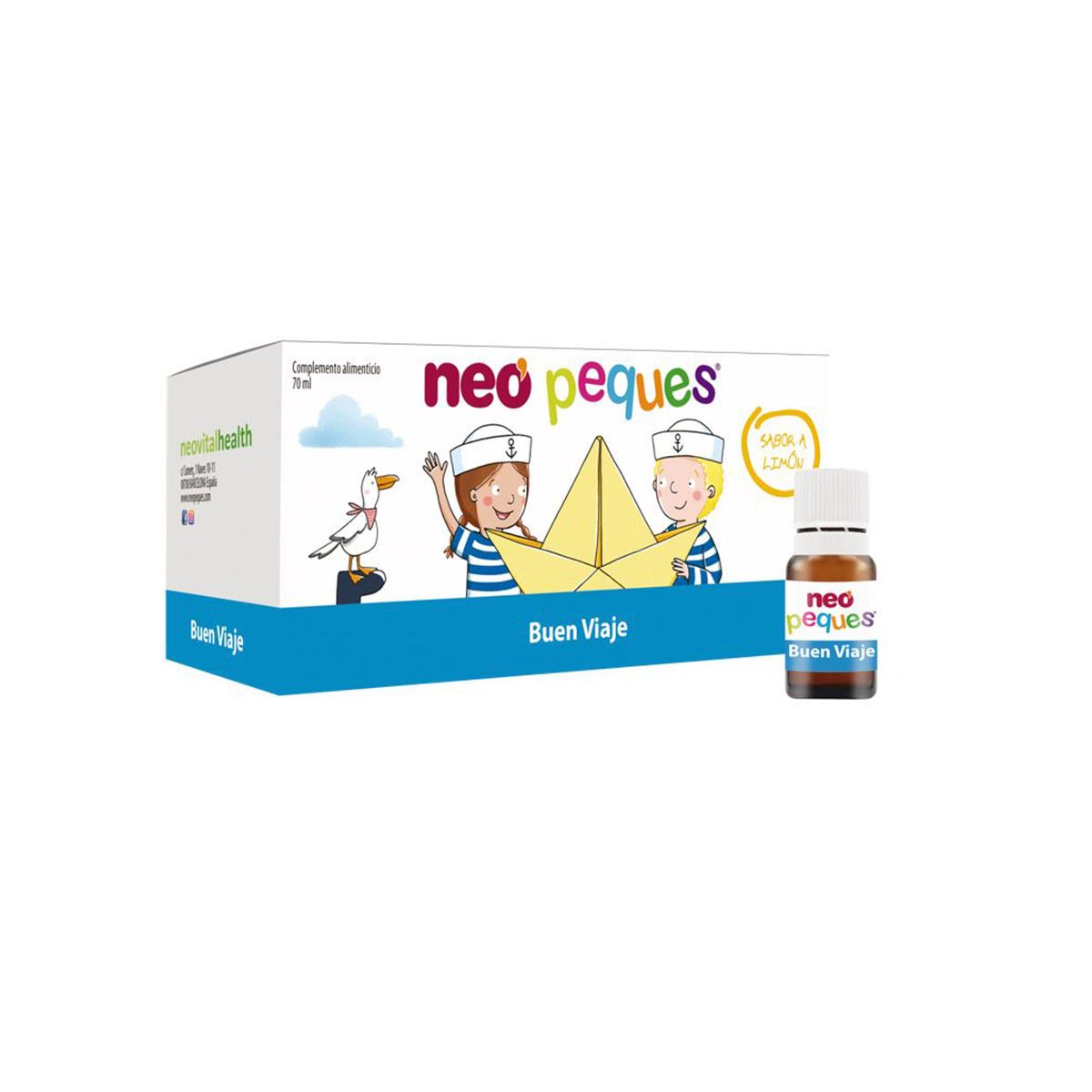 ნეო პეკეს - Neo peques მგზავრობისთვის 10მლ 7 ფლაკონი