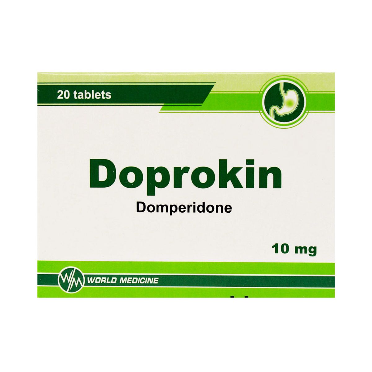 დოპროკინი - Doprokin 10მგ 20 ტაბლეტი