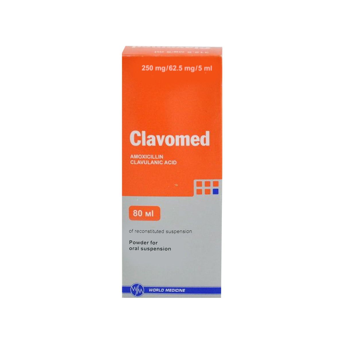 კლავომედი - Clavomed სუსპენზია 312.5/5მლ 80მლ