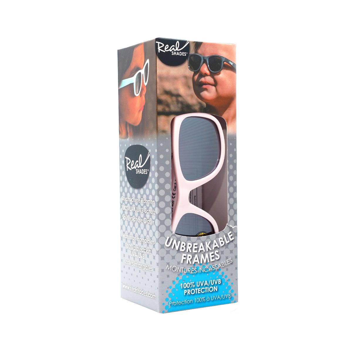 მზის სათვალე 0 თვიდან Dusty Rose 5852 რეალ შეიდს - Real Shades