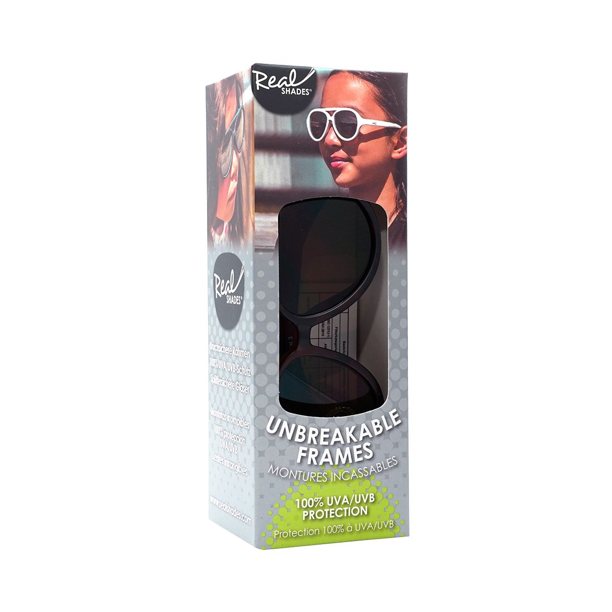 მზის სათვალე 2 წლიდან Aviator 7191 რეალ შეიდს - Real Shades