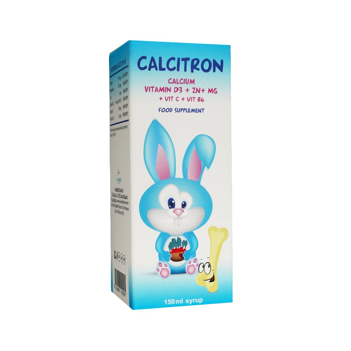 კალციტრონი - Calcitron სიროფი 150მლ