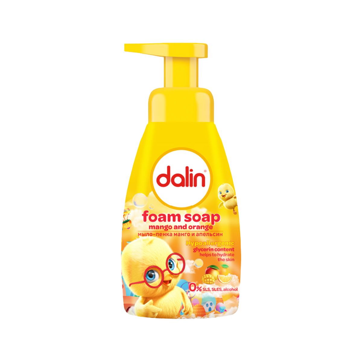 ქაფი საპონი mango 200 მლ 5522 დალინი - Dalin