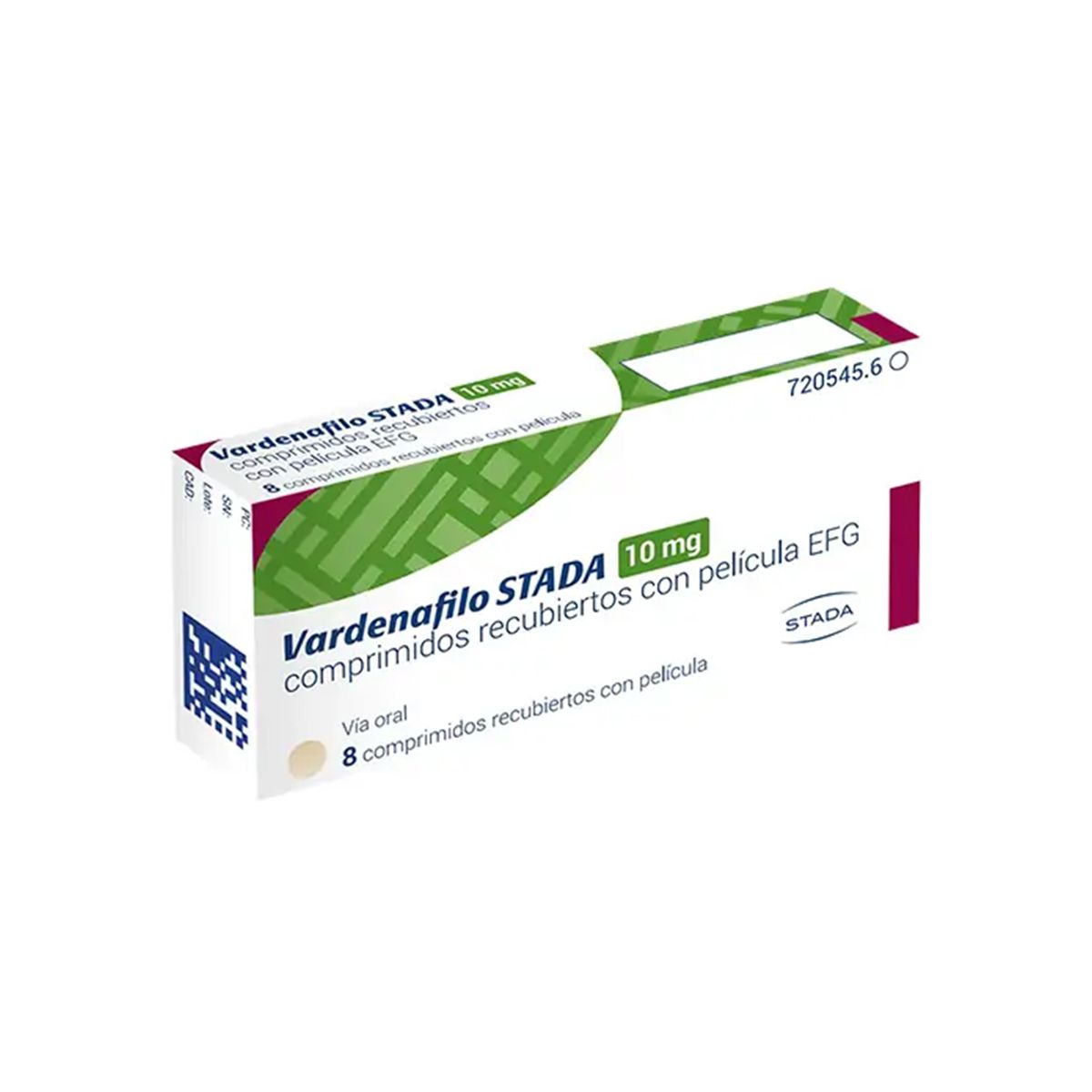 ვარდენაფილო სტადა - Vardenafil Stada 10მგ 8 ტაბლეტი