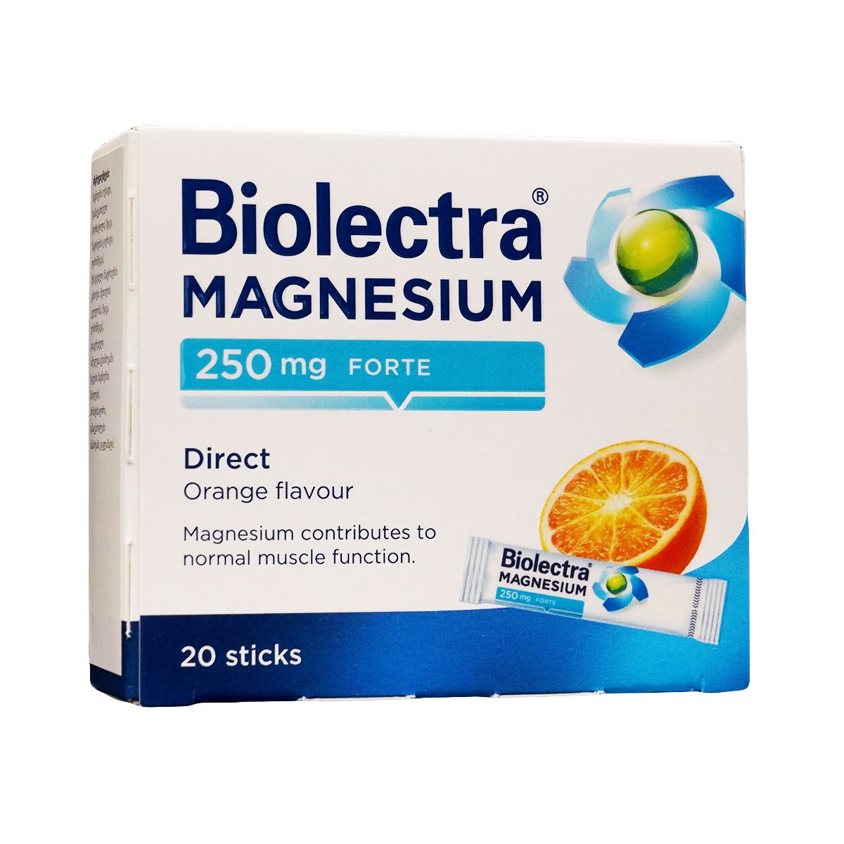 ბიოლექტრა Mg - Bioleqtra Mg ფორტე 20 პაკეტი