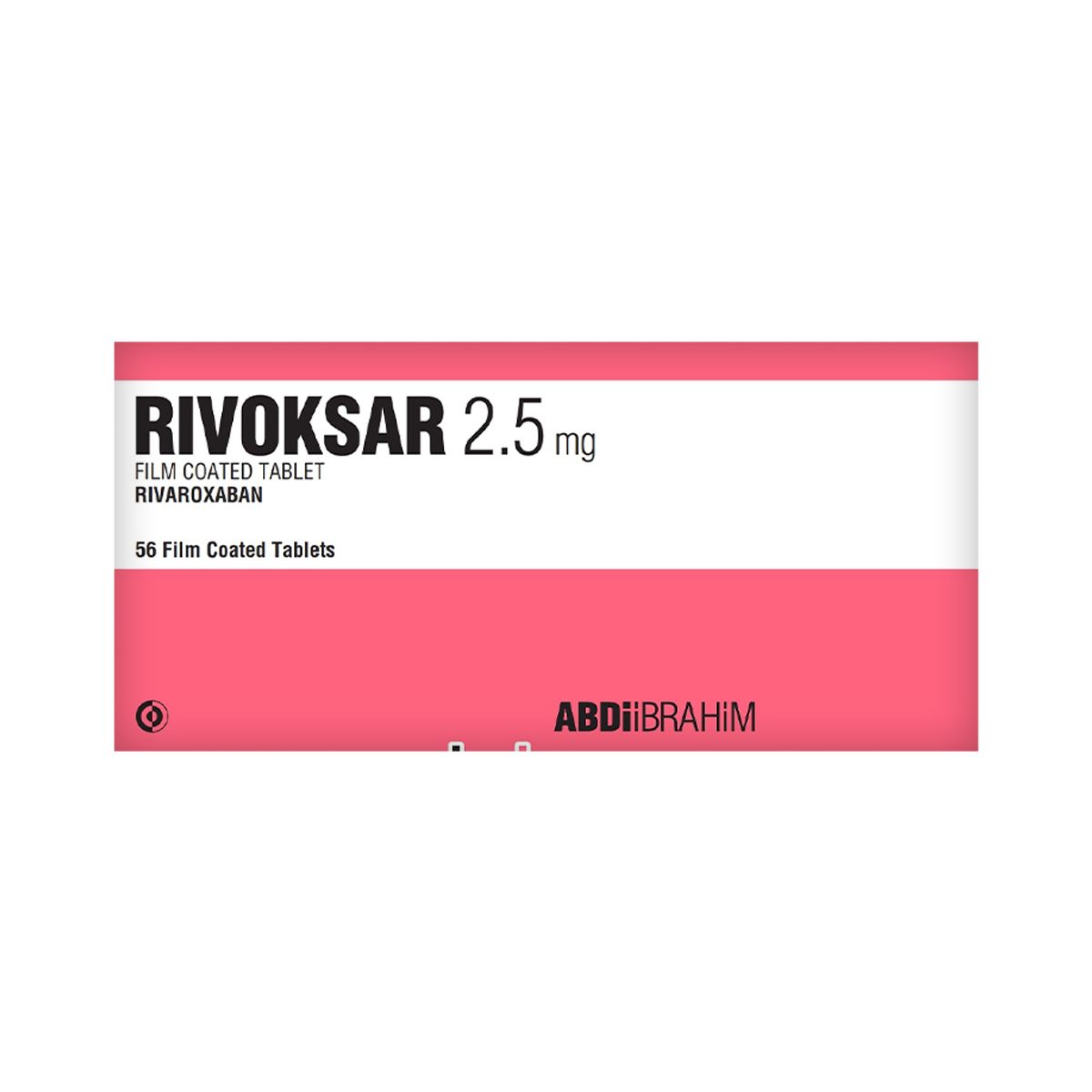 რივოქსარი - Rivoksar 2.5მგ 56 ტაბლეტი