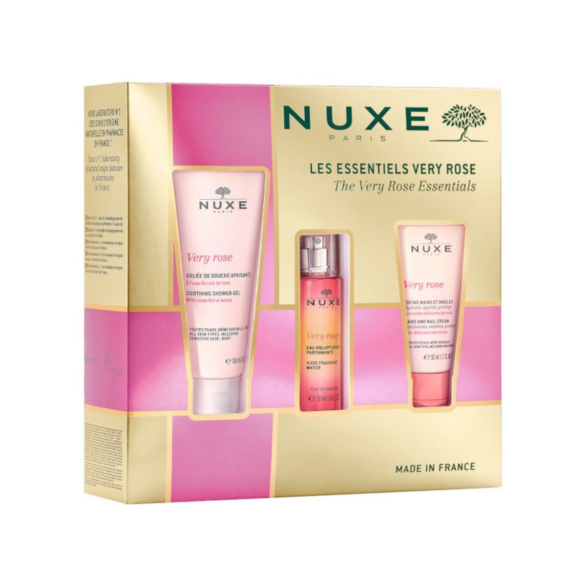 ნაკრები ვარდი Coffret 1686 ნუქსი - Nuxe