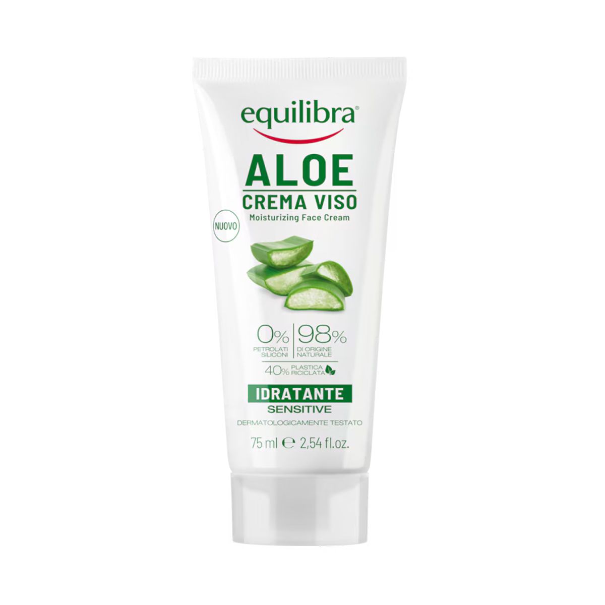 სახის კრემი Aloe 75 მლ 0295 ექვილიბრა - Equilibra