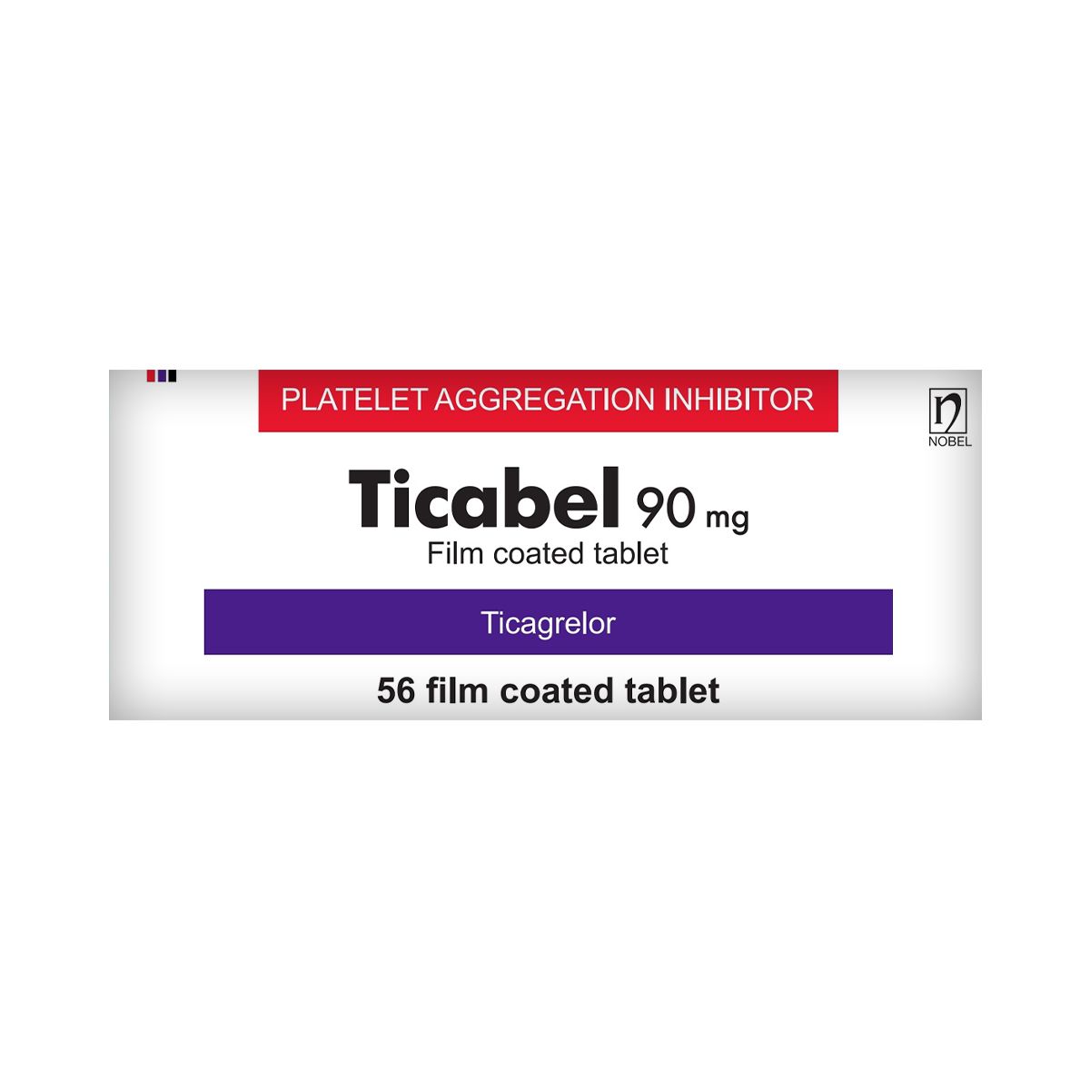 ტიკაბელი - Ticabel 90 მგ 56 ტაბლეტი