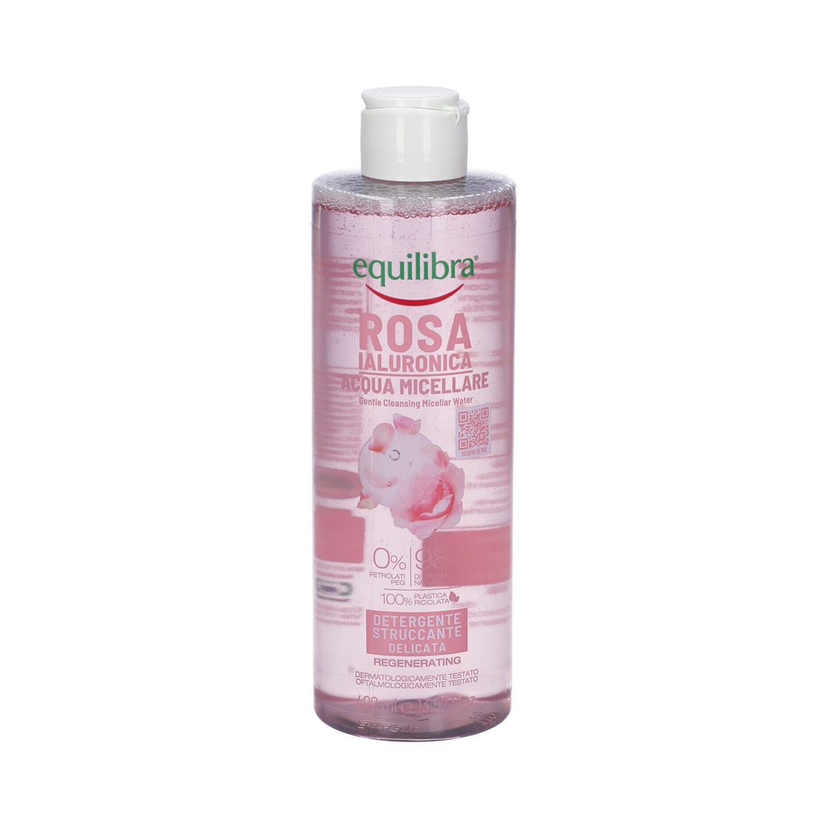 მიცელარული წყალი Rose Hyaluronic 400 მლ 6822 ექვილიბრა - Equilibra
