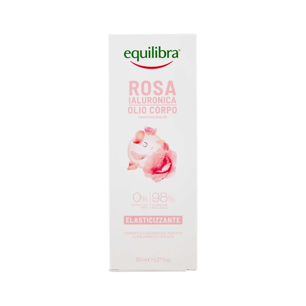 ტანის ზეთი Rose Hyaluronic 150 მლ 8475 ექვილიბრა - Equilibra