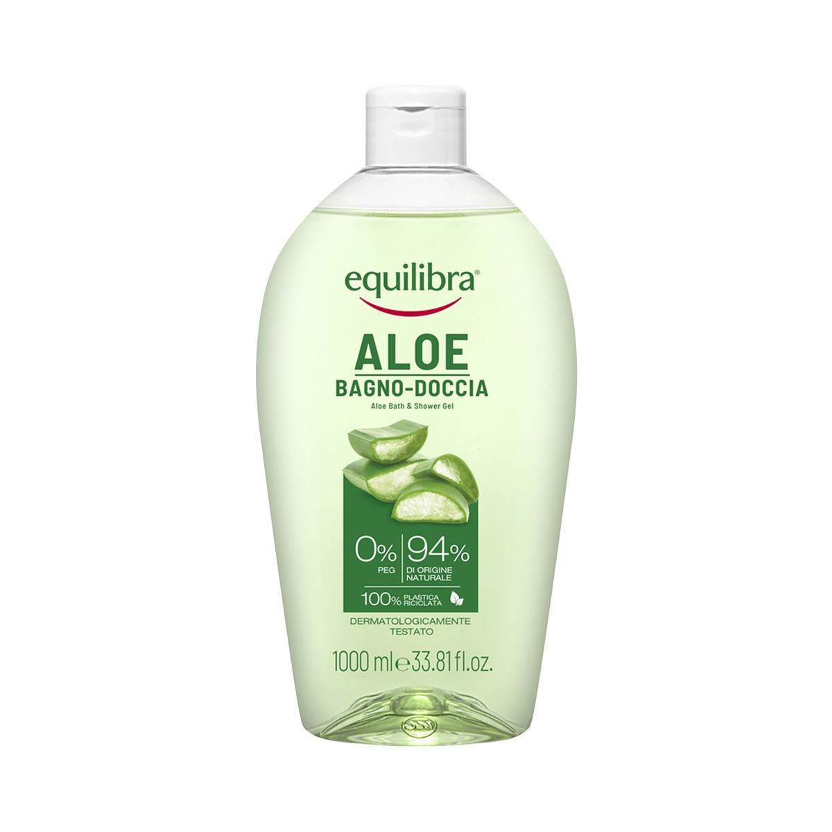 შხაპის გელი Aloe 1000 მლ 8086 ექვილიბრა - Equilibra