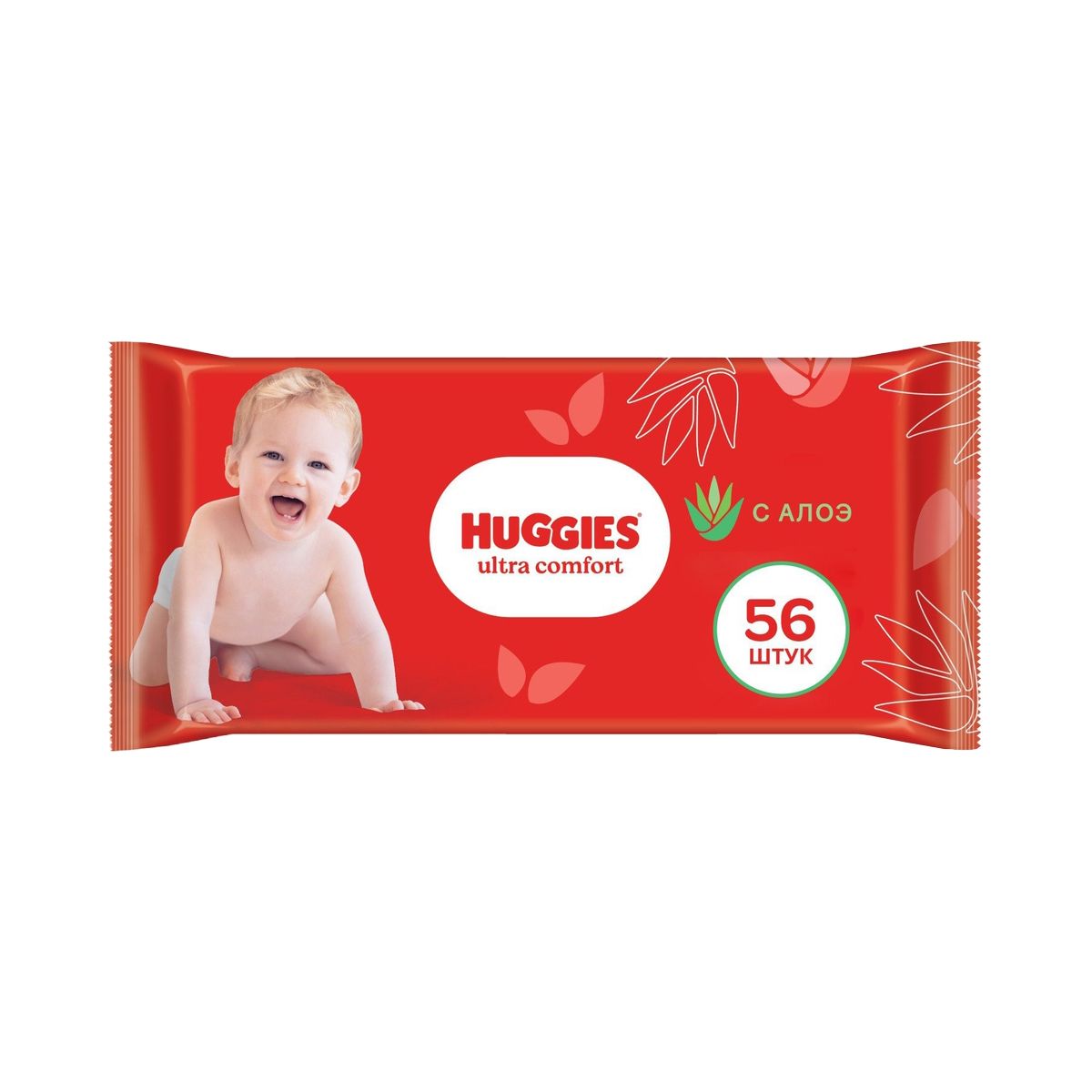 სველი ხელსახოცი ალოე ვერა 56 ცალი 0950 ჰაგისი - Huggies