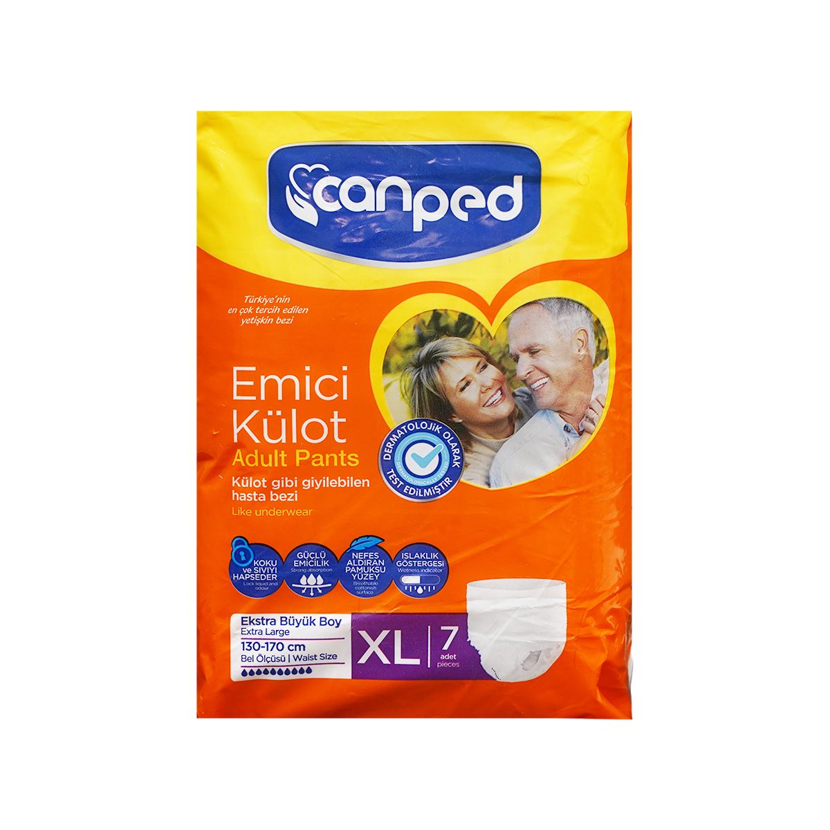 ტრუსი XL 7 ცალი 2242 ქანპედი - Canped