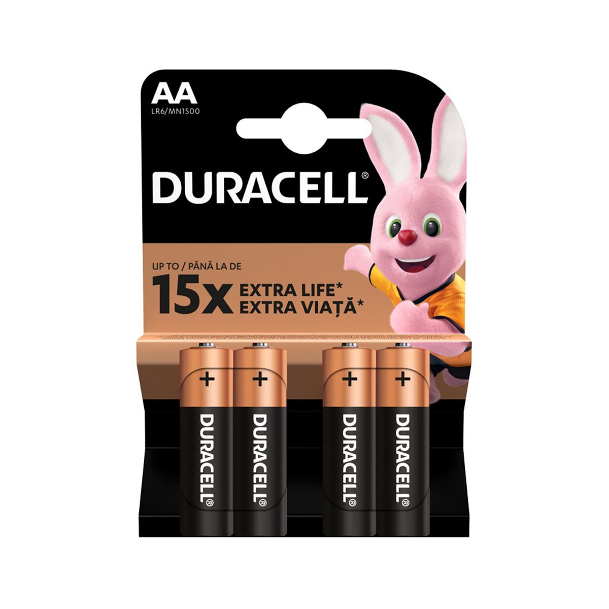 ელემენტი AA 4 ცალი 6952 დურასელი - Duracell
