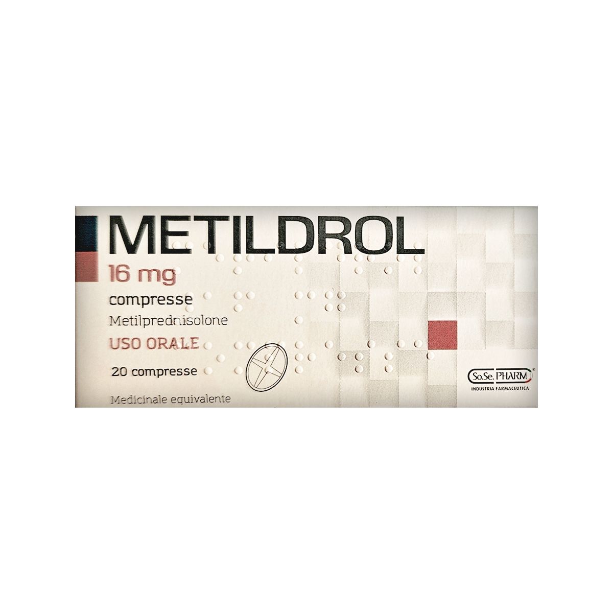 მეთილდროლი - Metildrol 16მგ 30 ტაბლეტი