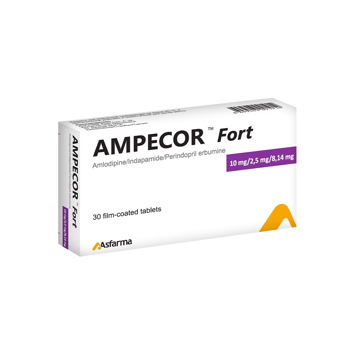 ამპეკორი ფორტ - Ampecor Fort 10/2.5/8.14მგ 30 ტაბლეტი
