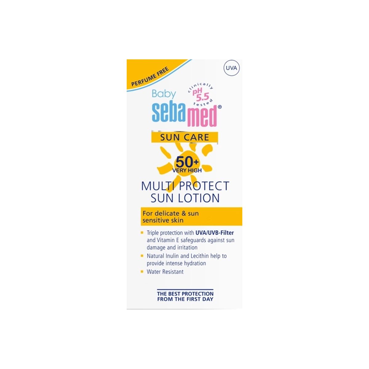 ბავშვის მზისგან დამცავი ლოსიონი SPF50+ 0463 სებამედი - Sebamed
