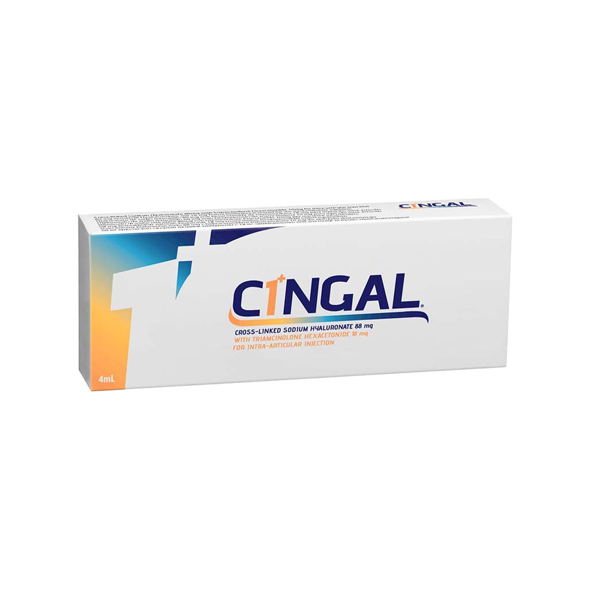 სინგალი - Cingal შპრიცი 88მგ/18მგ 4მლ