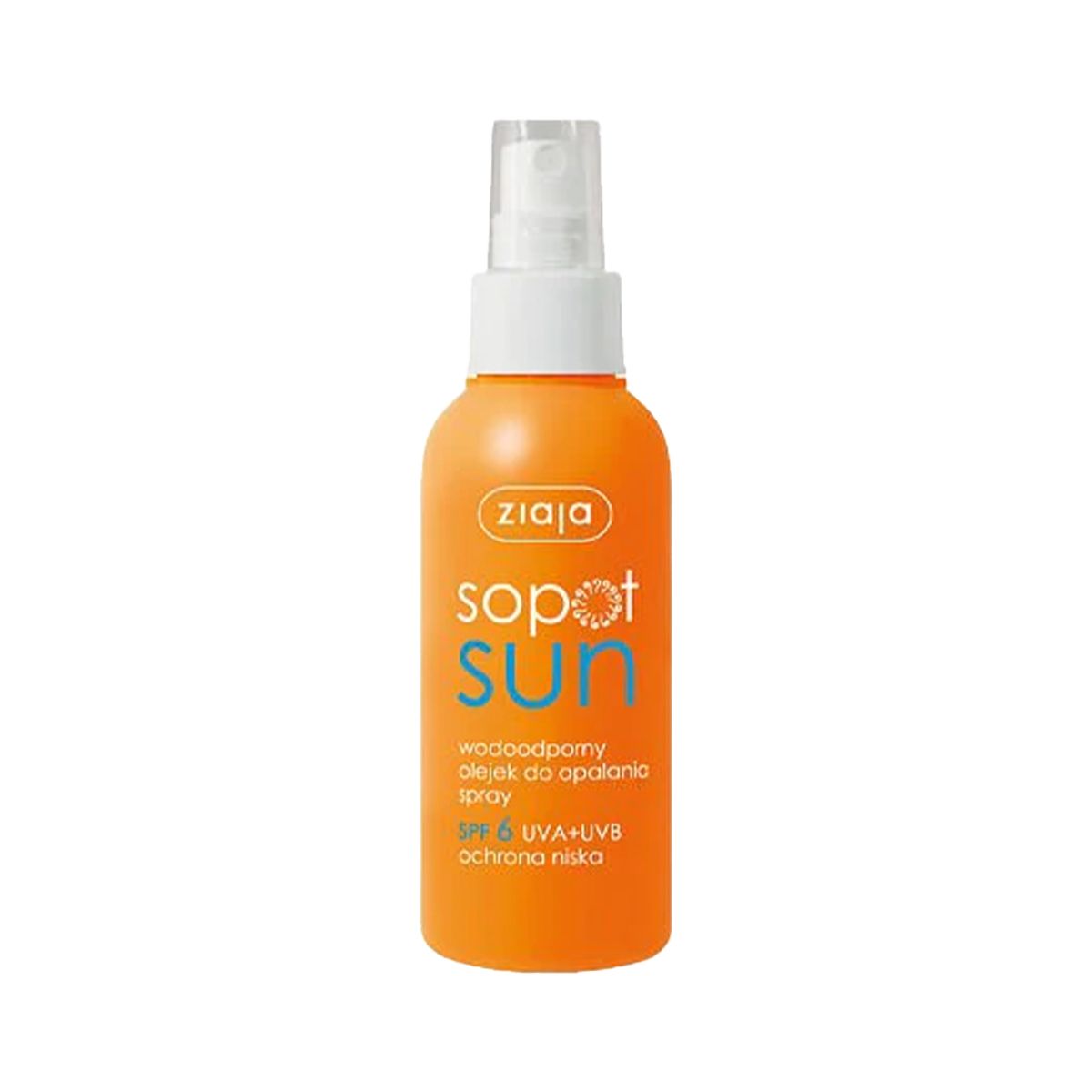 გასარუჯი ზეთი SPF6 125 მლ 5940 ზიაია - Ziaja