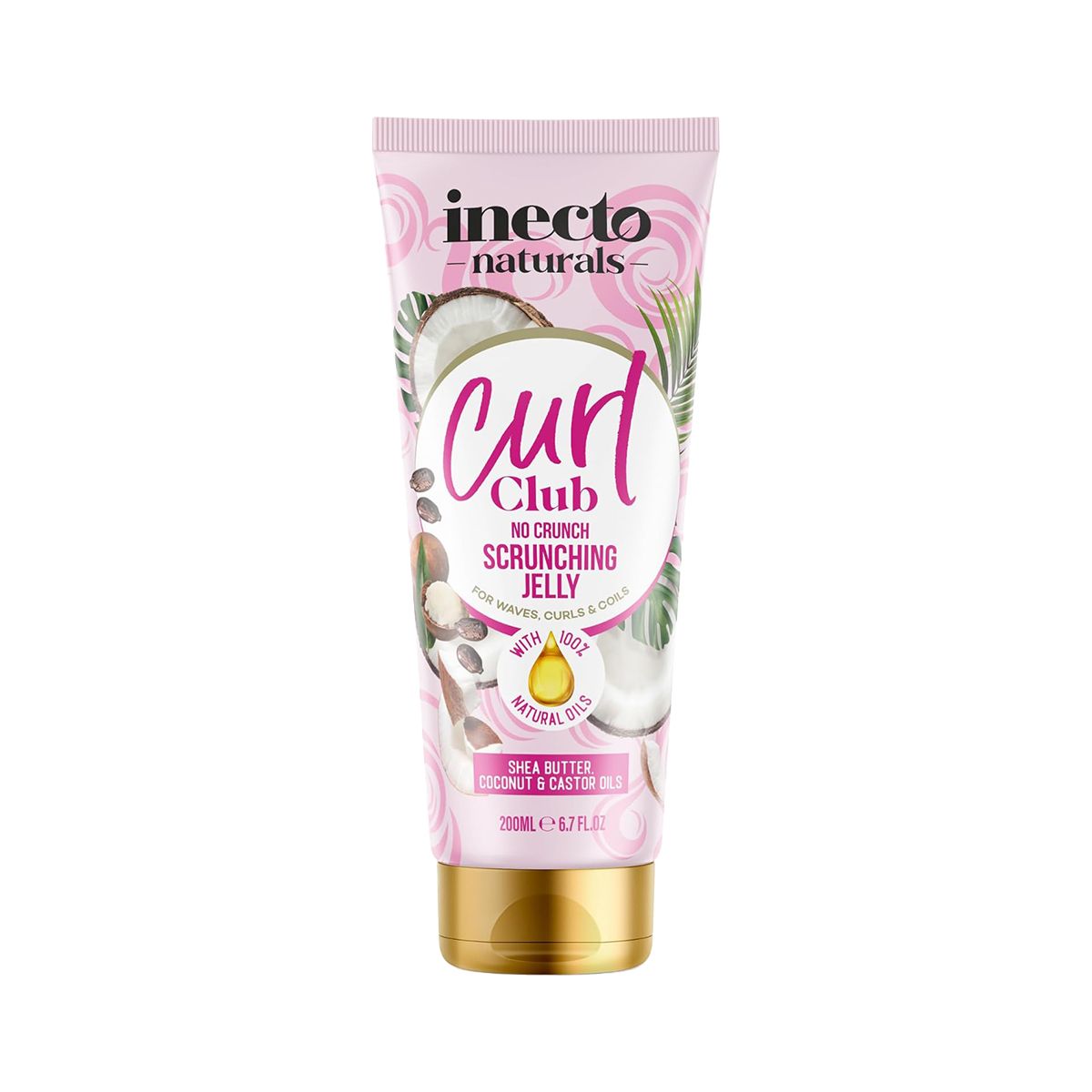 ხვეული თმის გელი 200მლ 2305 ინექტო - Inecto Naturals