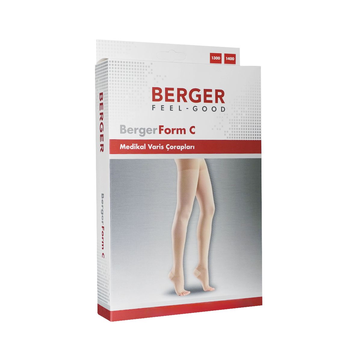 წინდა ღია AD 23-32 XXL 1400 ბერჟერი - Berger