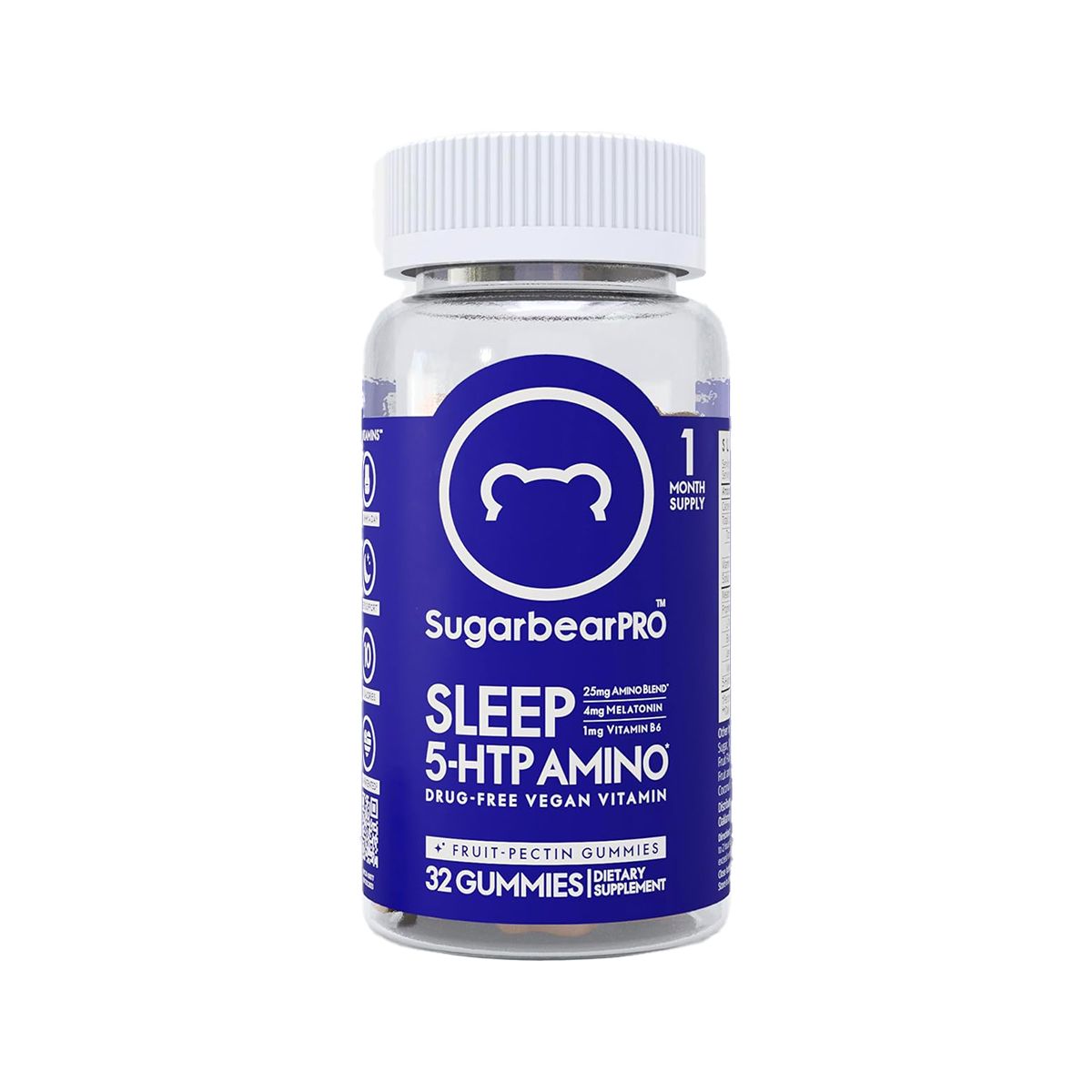 სლიპი საღეჭი მარმელადი 32 ცალი შუგაბიარი - Sugarbear