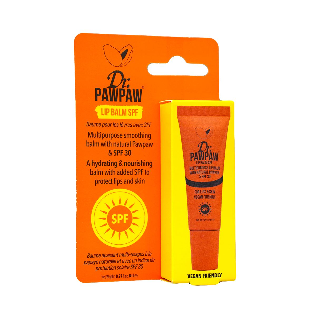 ტუჩის ბალზამი REP&SPF 8 მლ 3457 დოქტორ პაუ პაუ - Dr. Pawpaw