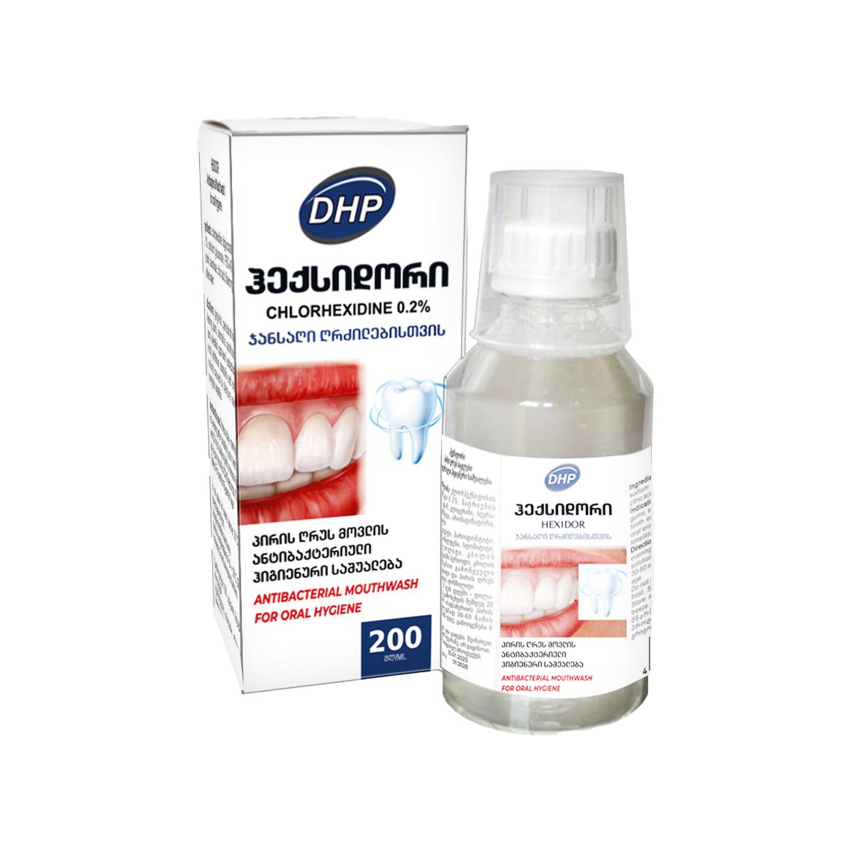 პირის ღრუს სავლები ჰექსიდორი 200მლ