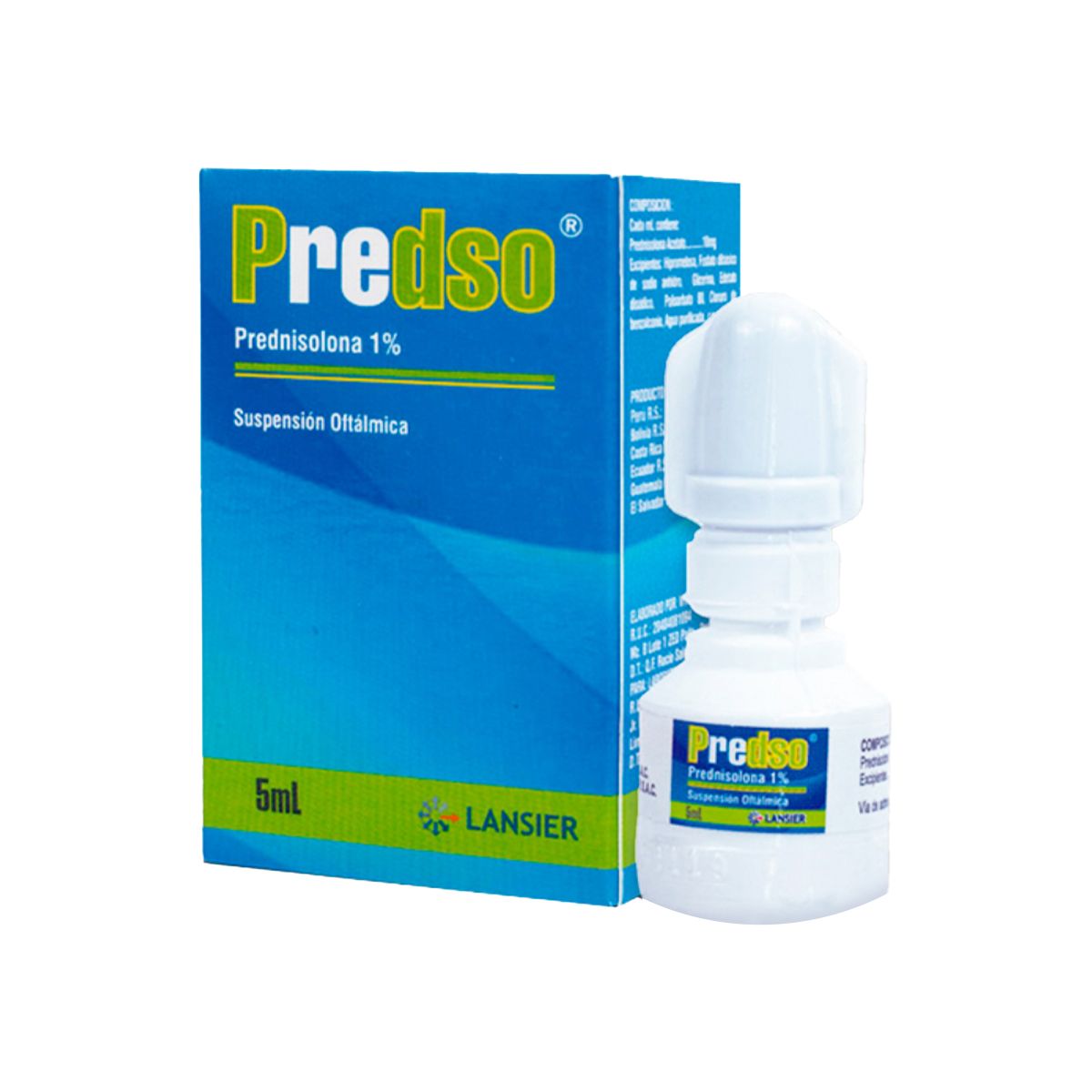 პრედსო თვალის წვეთები - Predso Eye Drops 1% 5მლ