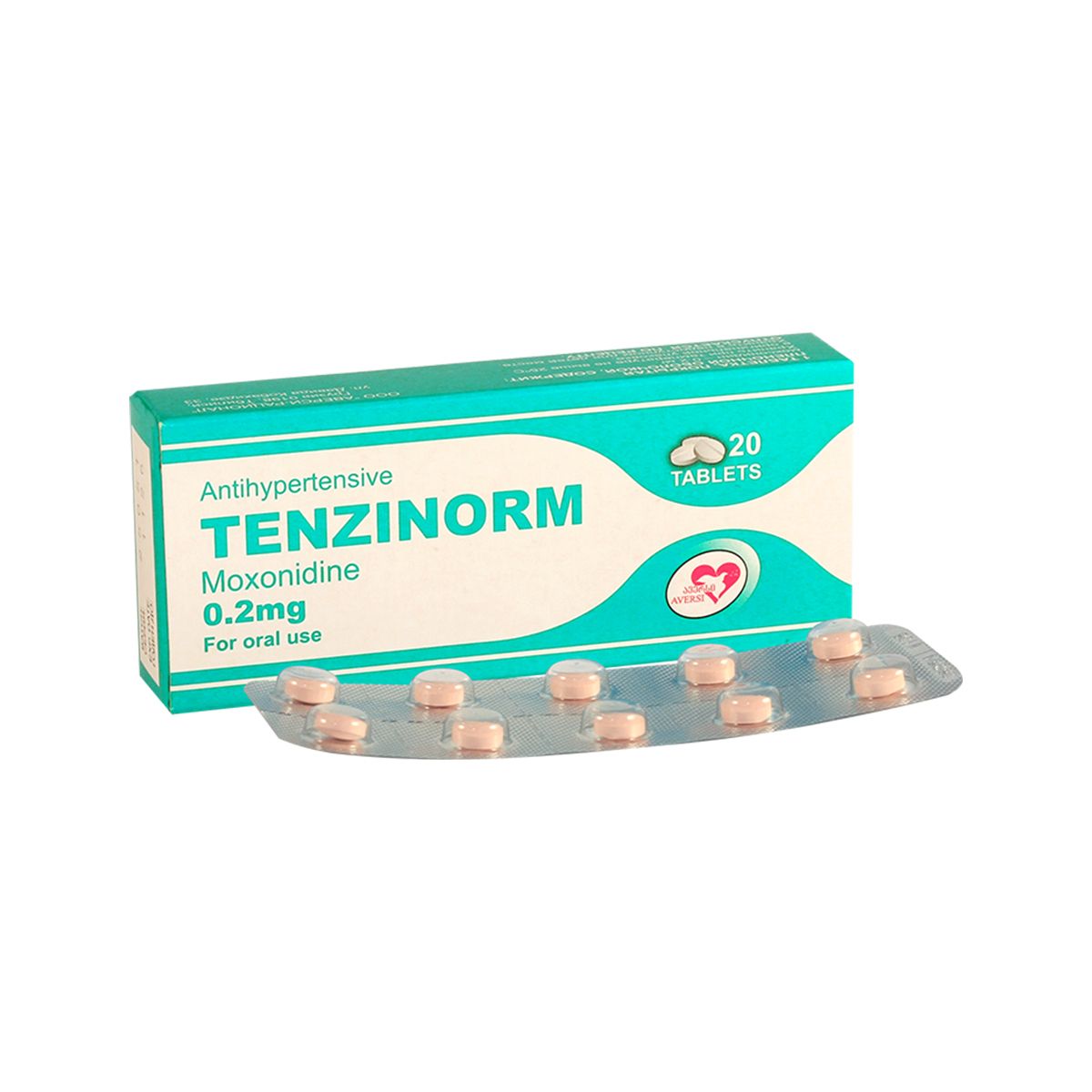 ტენზინორმი - Tenzinorm 0.2მგ 20 ტაბლეტი