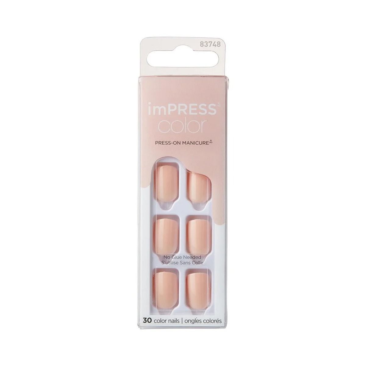 ხელოვნური ფრჩხილები Peevish Pink 7483 ქისი - Kiss