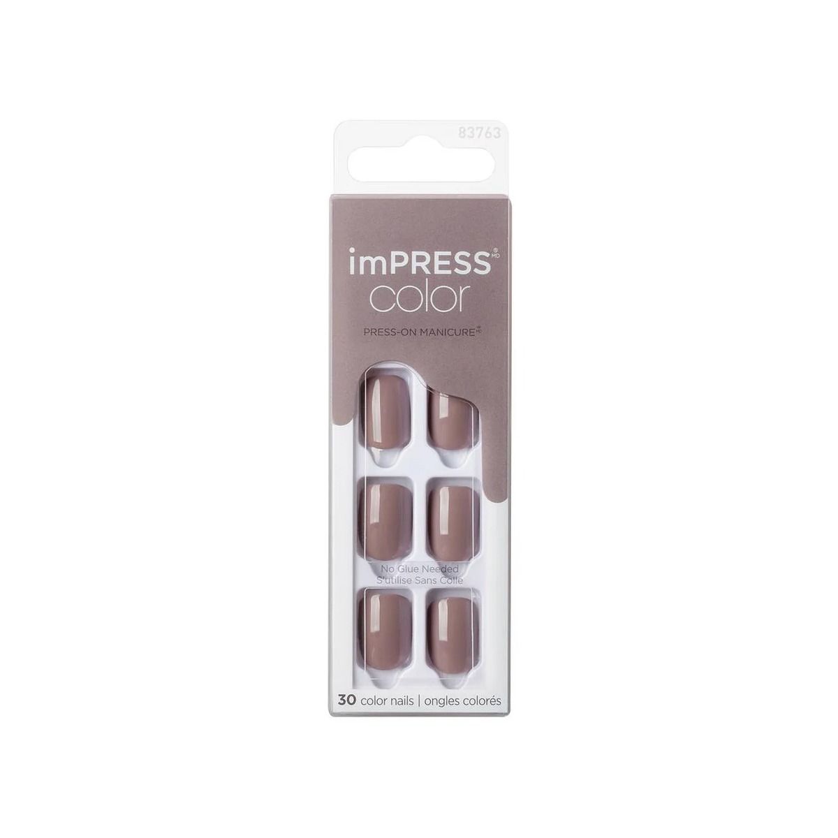 ხელოვნური ფრჩხილები Taupe Prize 7636 ქისი - Kiss