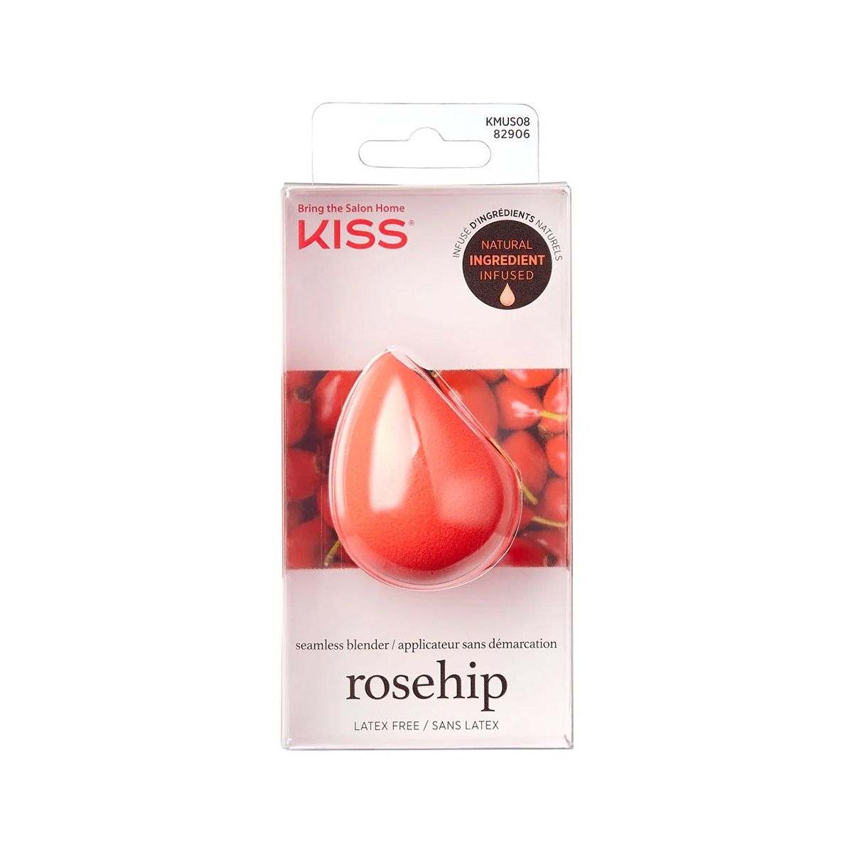 ღრუბელი მაკიაჟის Rosehip 9068 ქისი - Kiss